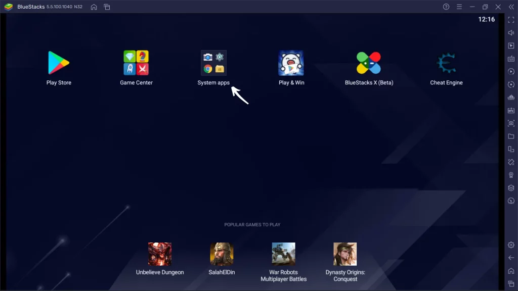 Bluestacks on windows