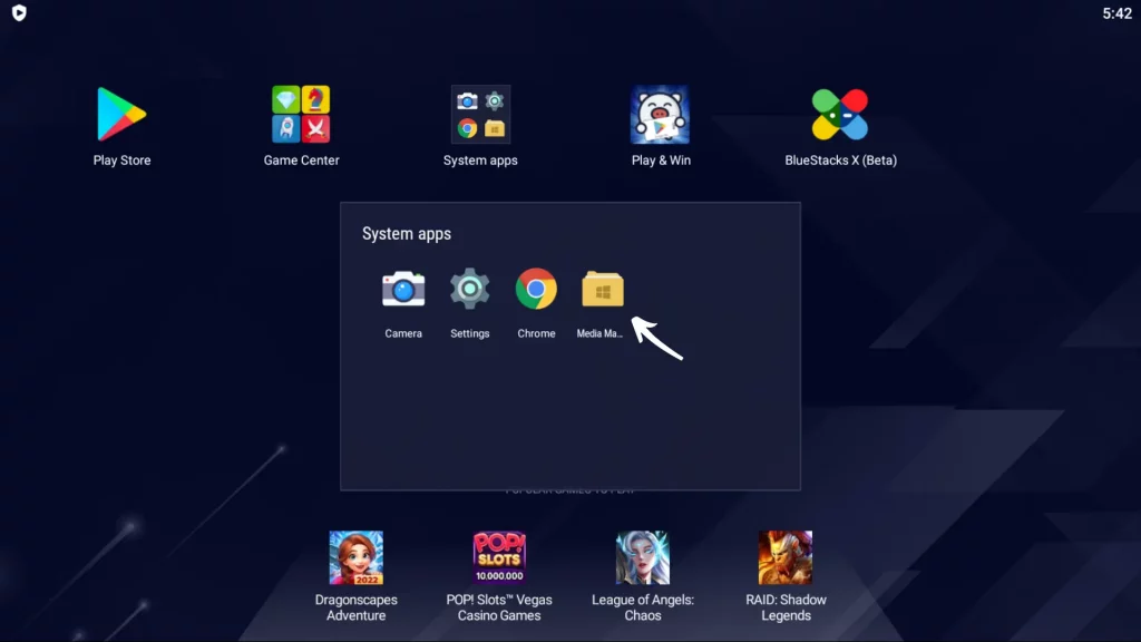 Bluestacks on windows