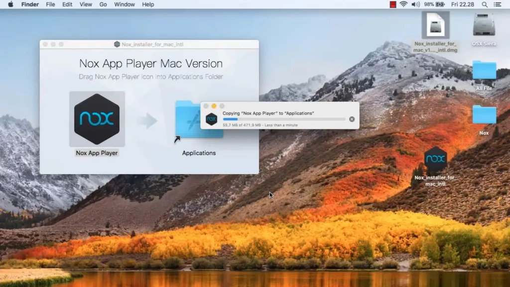 NoxPlayer installation on macOS