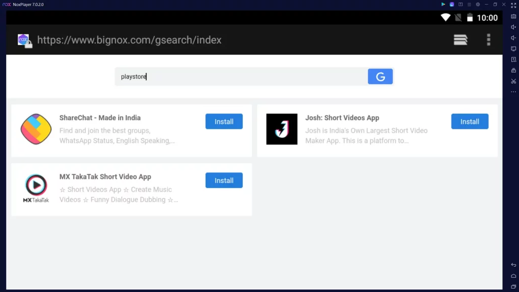 NoxPlayer Google account setup