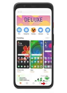 Xiaomi Themes app homepage