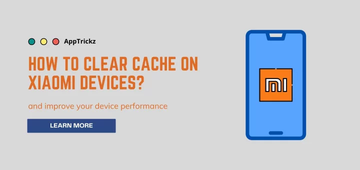 clear cache on Xiaomi smartphones