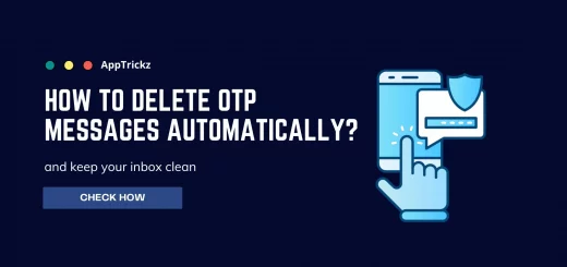 delete OTP messages automatically