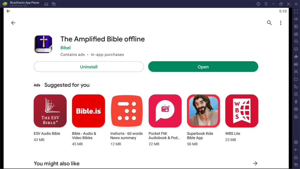 Amplified Bible for PC free download