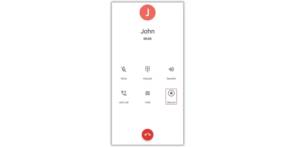 Google Dialer Call recording announcement disabled