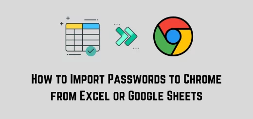 import passwords to chrome