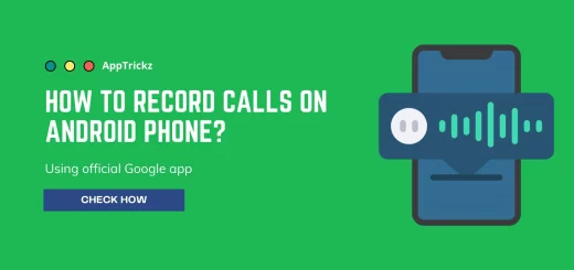 record call on Android phone